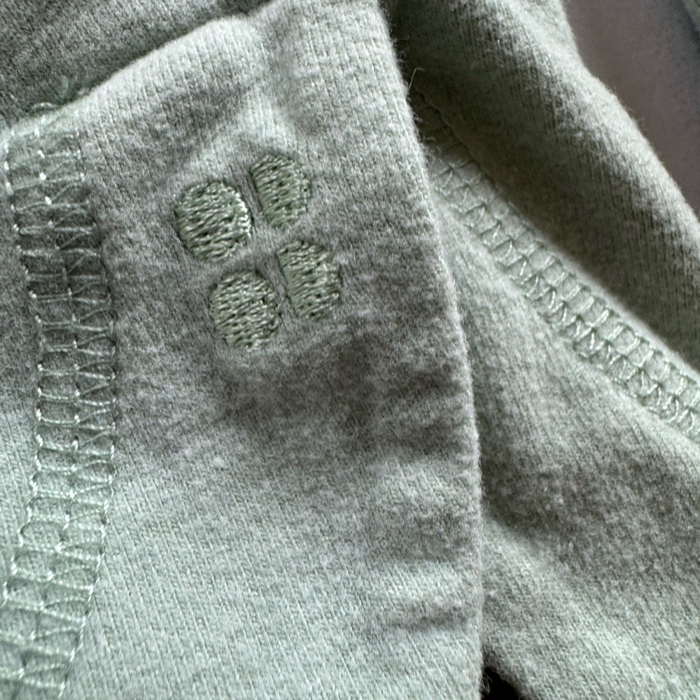 Sweaty Betty Escape Luxe Fleece Hoodie Green Women’s S Lounge Gym Athleisure - Picture 3 of 5